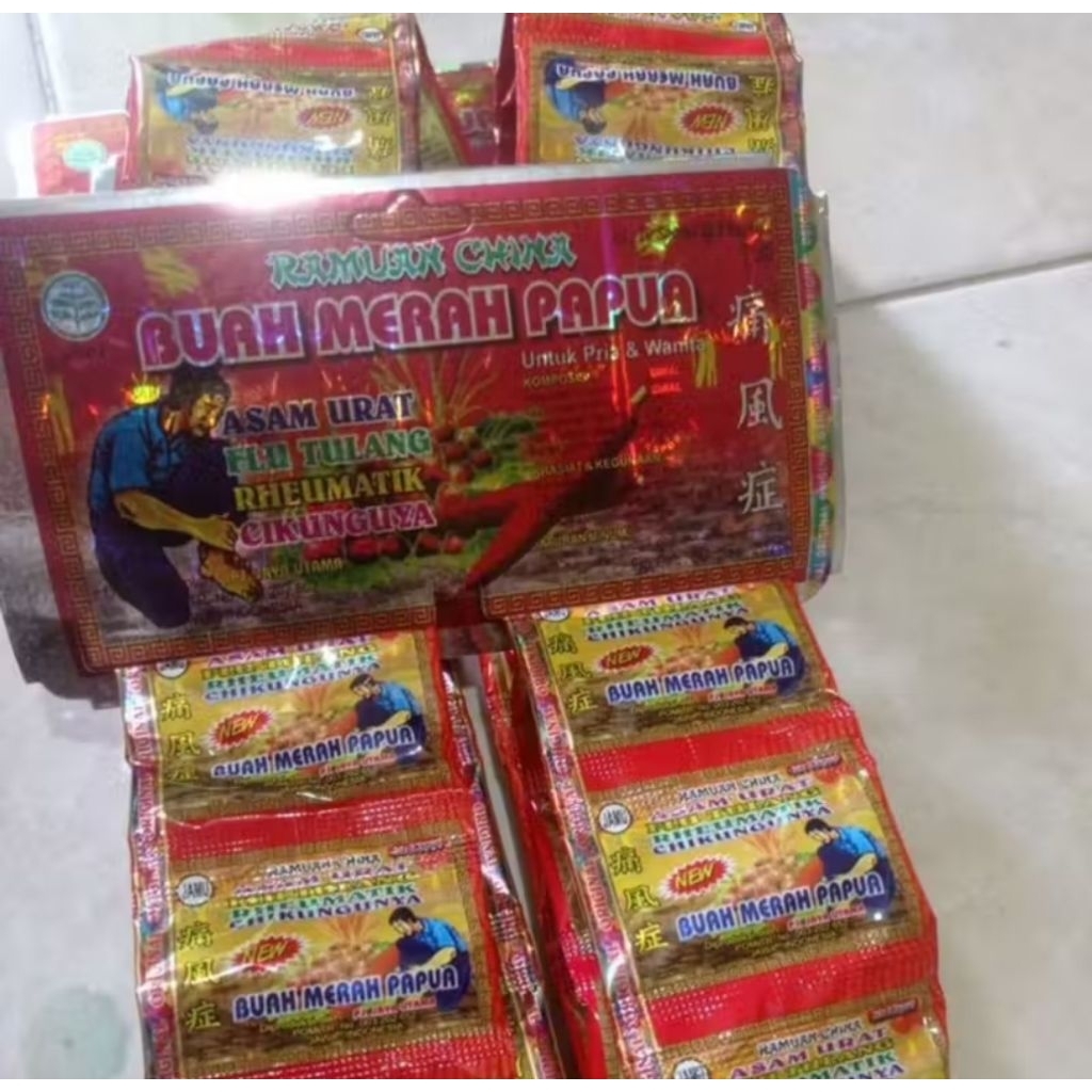 Bm Anrat Buah Merah Kapsul original
