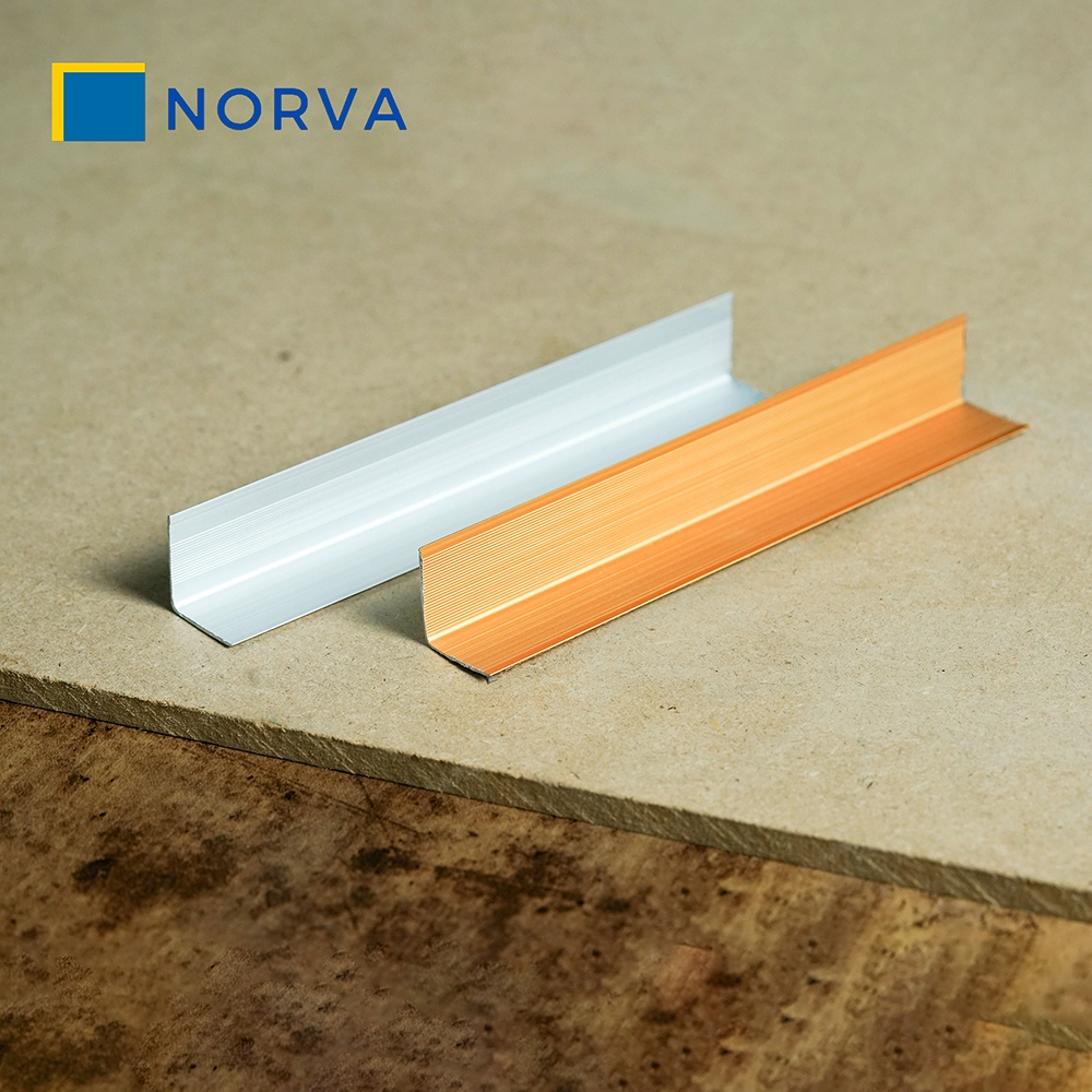 List siku L tile trim alumunium plat gold silver 3 meter 1,8 meter