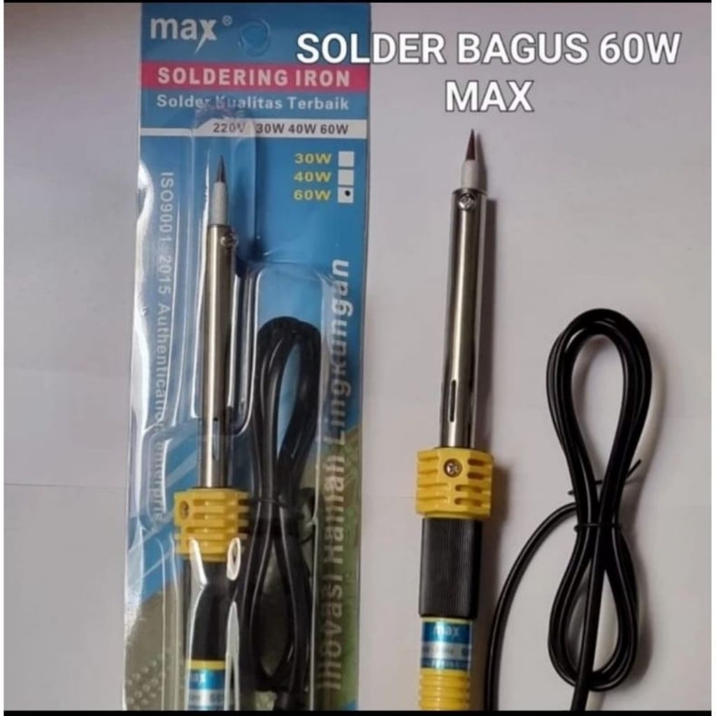 solder bagus 40watt 60watt max , solder bagus