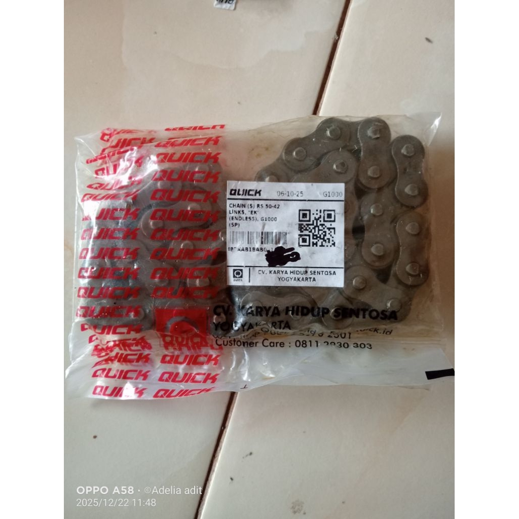 CHAIN(S)RS 50-42,LINKS EK(ENDLESSS)G1000