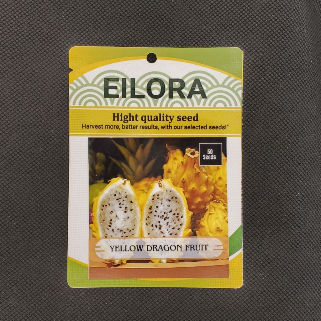 BIJI BENIH BUAH NAGA KUNING KEMASAN 50 BUTIR