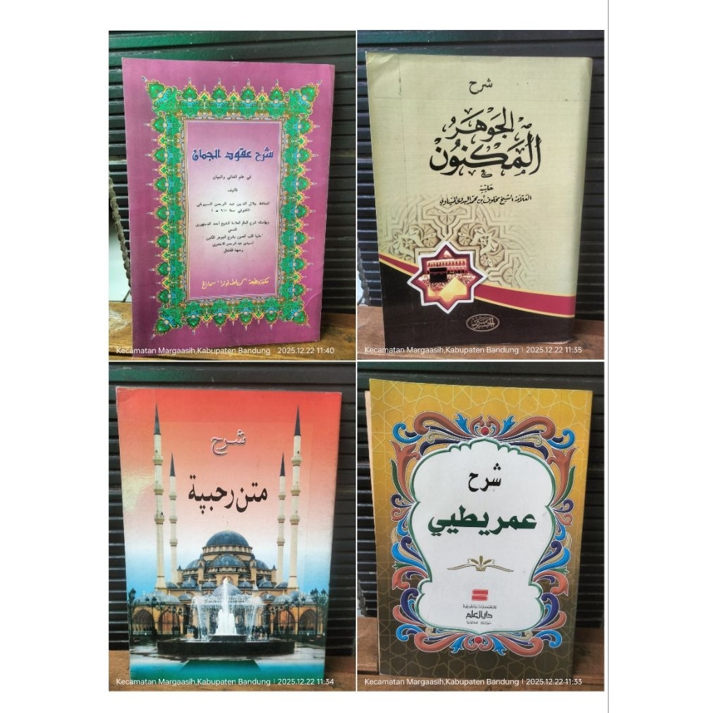 Kitab Bekas 4 pcs