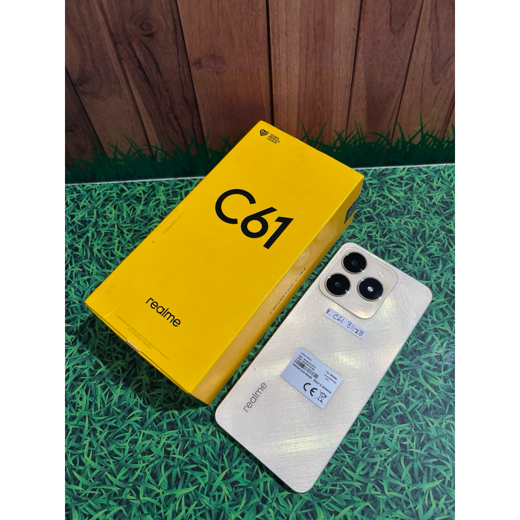 Realme C61 8/128 Second Resmi Indonesia