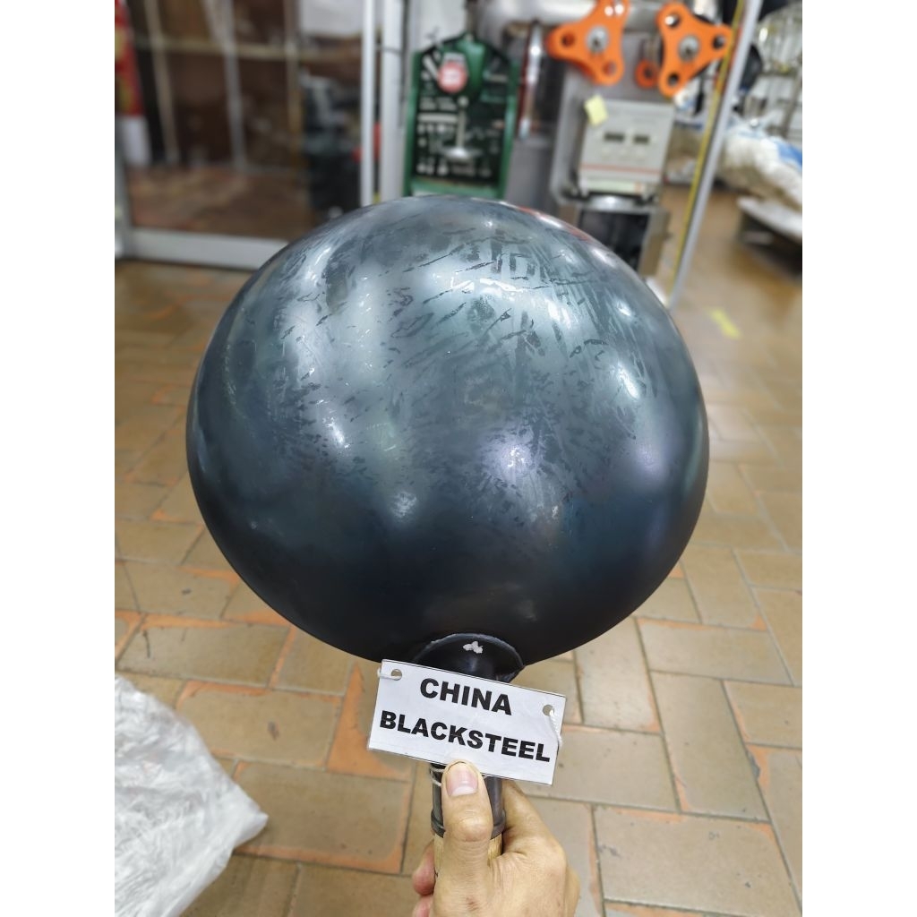 wok china baja hitam black steel anti lengket