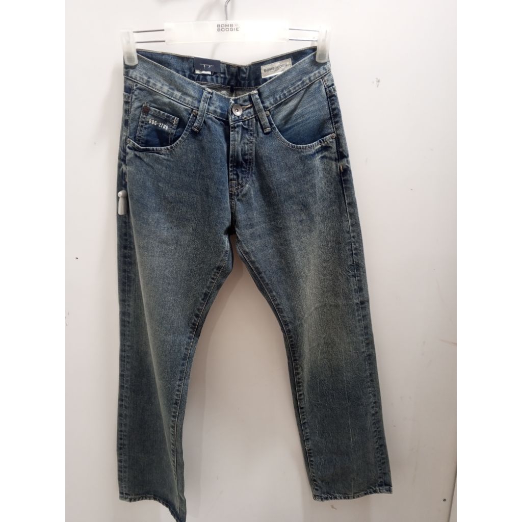 celana jeans reguler bomboogie original