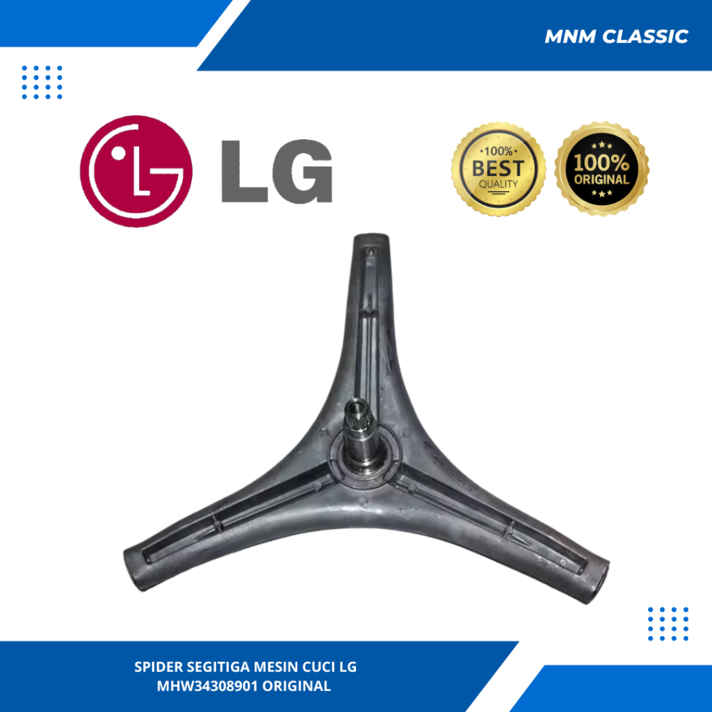 SPIDER SEGITIGA CROSSPIECE MHW34308901 MESIN CUCI LG FRONT LOADING ORIGINAL F1007NMPW F1007NPPW F800