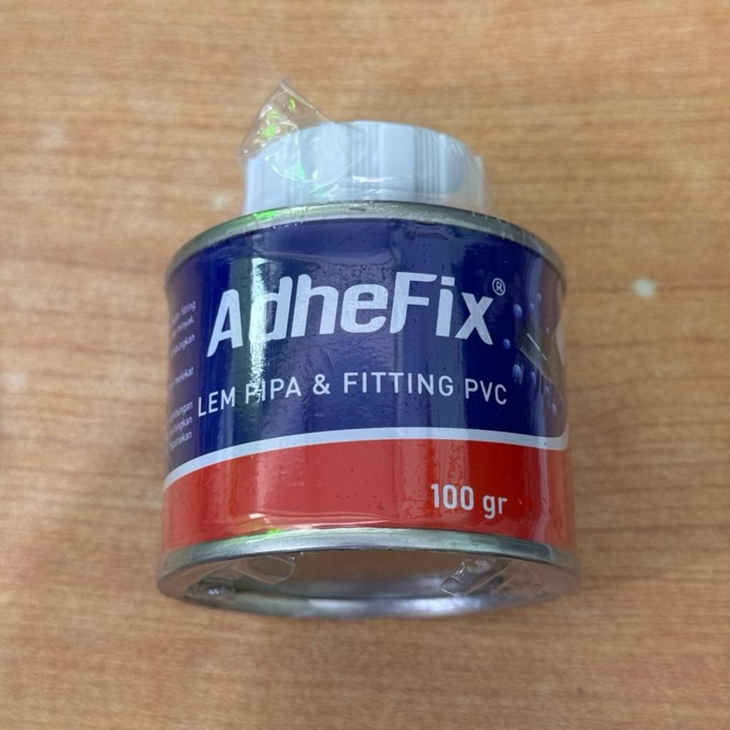 Lem Pipa Kaleng 100 gram ADHEFIX / Lem Pipa PVC / Lem Pralon 100 gr