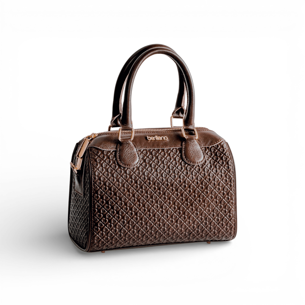 Berliano Leather BNT BAG - Tas Wanita Slempang Handbag Wanita Kulit Sapi Asli Motif Batik Indonesia