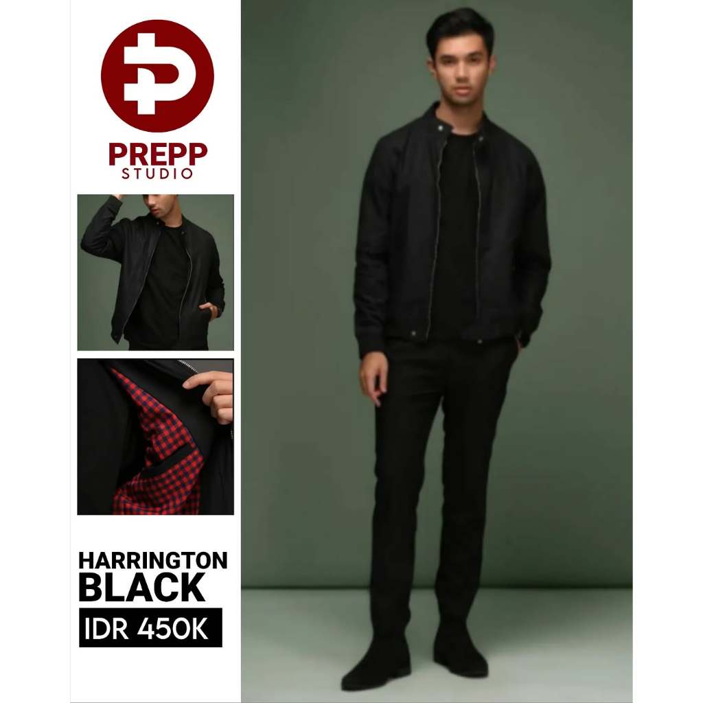 Prepp Studio - Harrington Black | Harrington Jaket