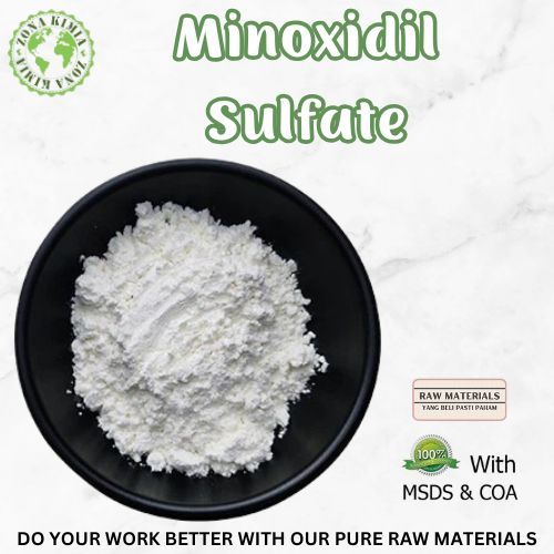 Active Ingredient for Hair Treatment Minoxidil Sulfate 10gr / Minoxidil Sulfate Water Base Powder Co