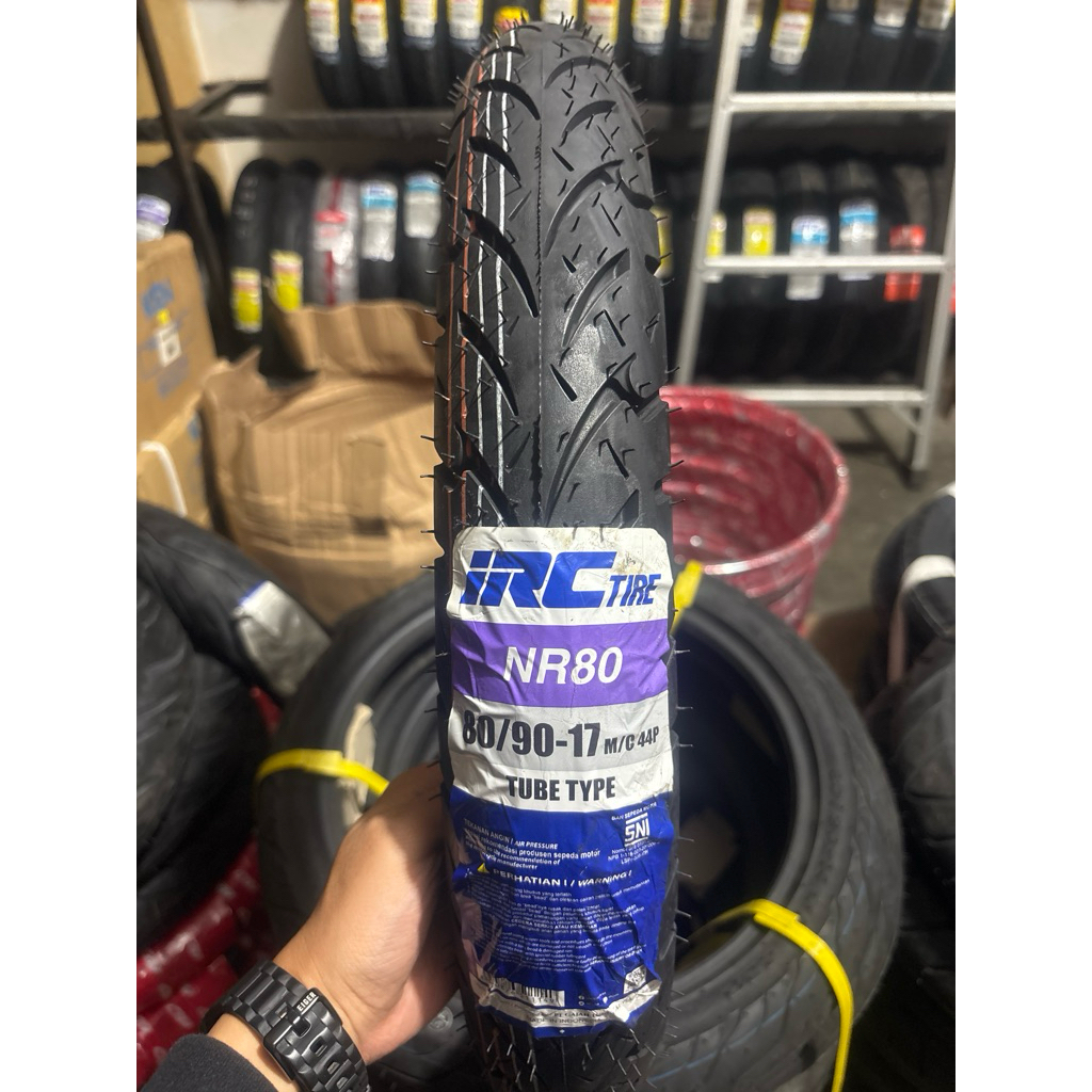 IRC NR80 80/90 RING 17 TUBETYPE