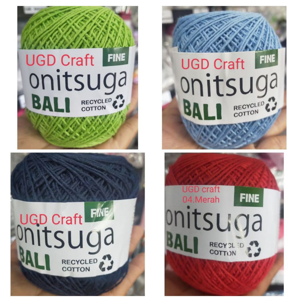 Benang Rajut Katun Bali ONITSUGA
