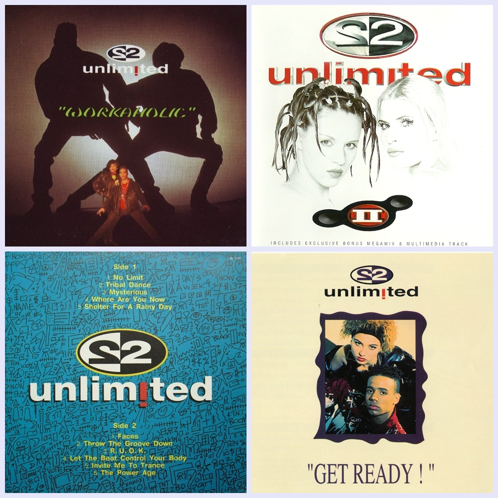 CD 2 Unlimited - Album 1 Compact Disc 1992 - 2008