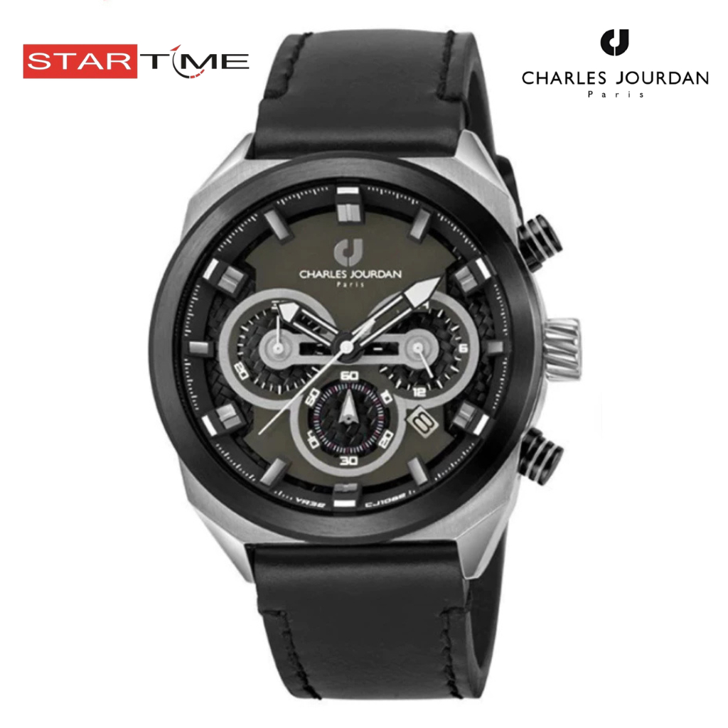 Jam Tangan Charles Jourdan  Jam Tangan Pria CJ1082-1332C Original