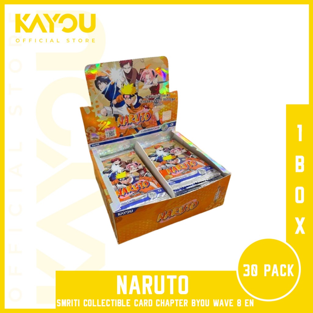 [Kayou Official] Naruto-Smriti Collectible Card – Chapter Byou Limited Edition T2W7 T2W8 T2W9 BOX BO