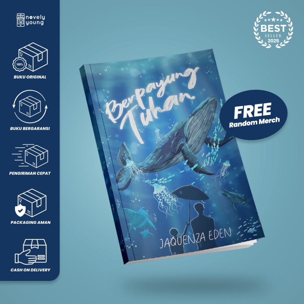 Novel Berpayung Tuhan - Jaquenza Eden - Akad - Gratis Biaya Packing