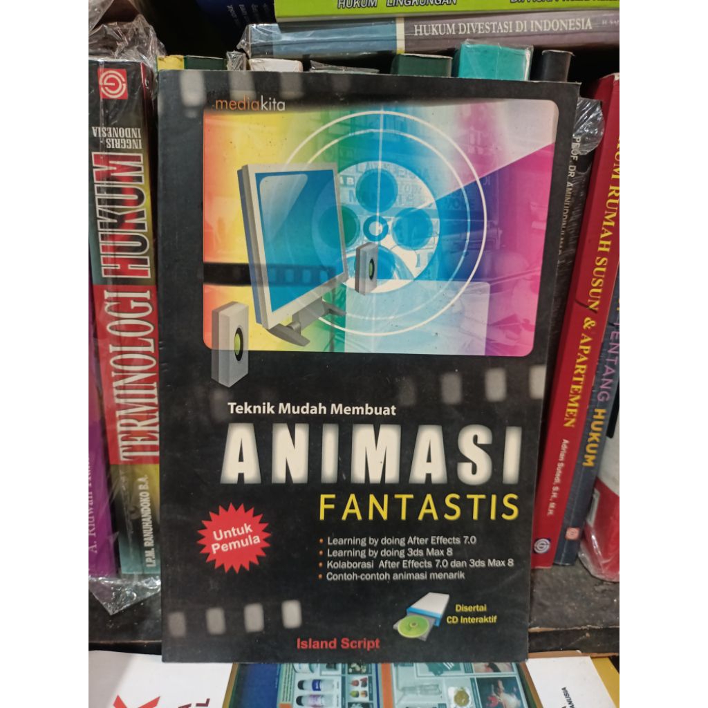 original buku teknik muda membuat animasi fantastis