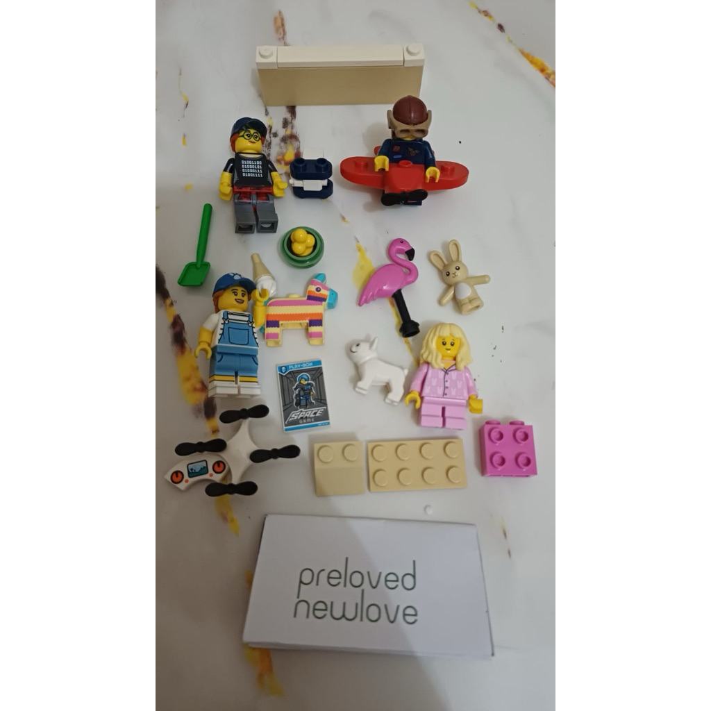 PRELOVED LEGO ORI Minifigure + Accesoris