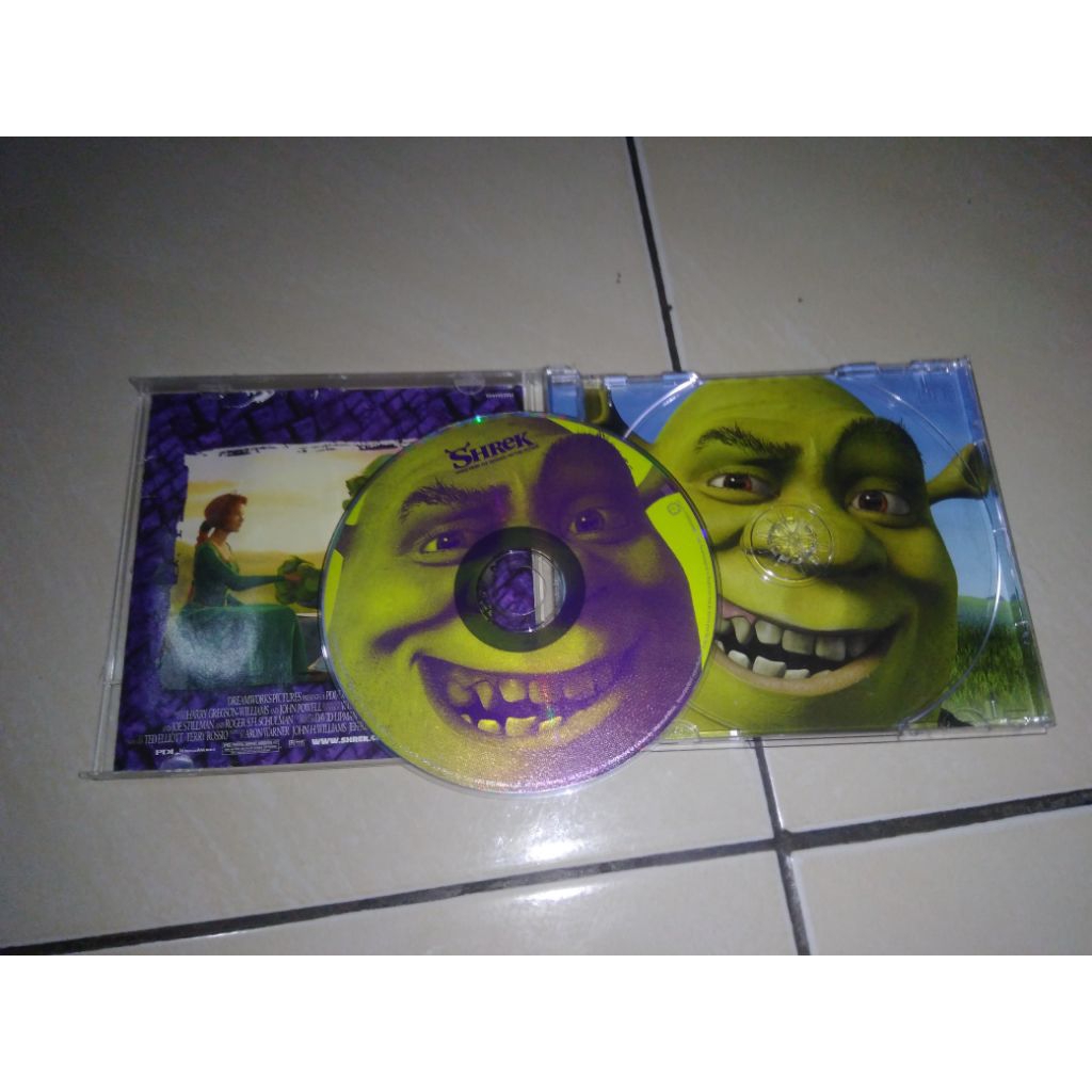 Kaset cdoriginal soundtrack album ost Shrek movie
