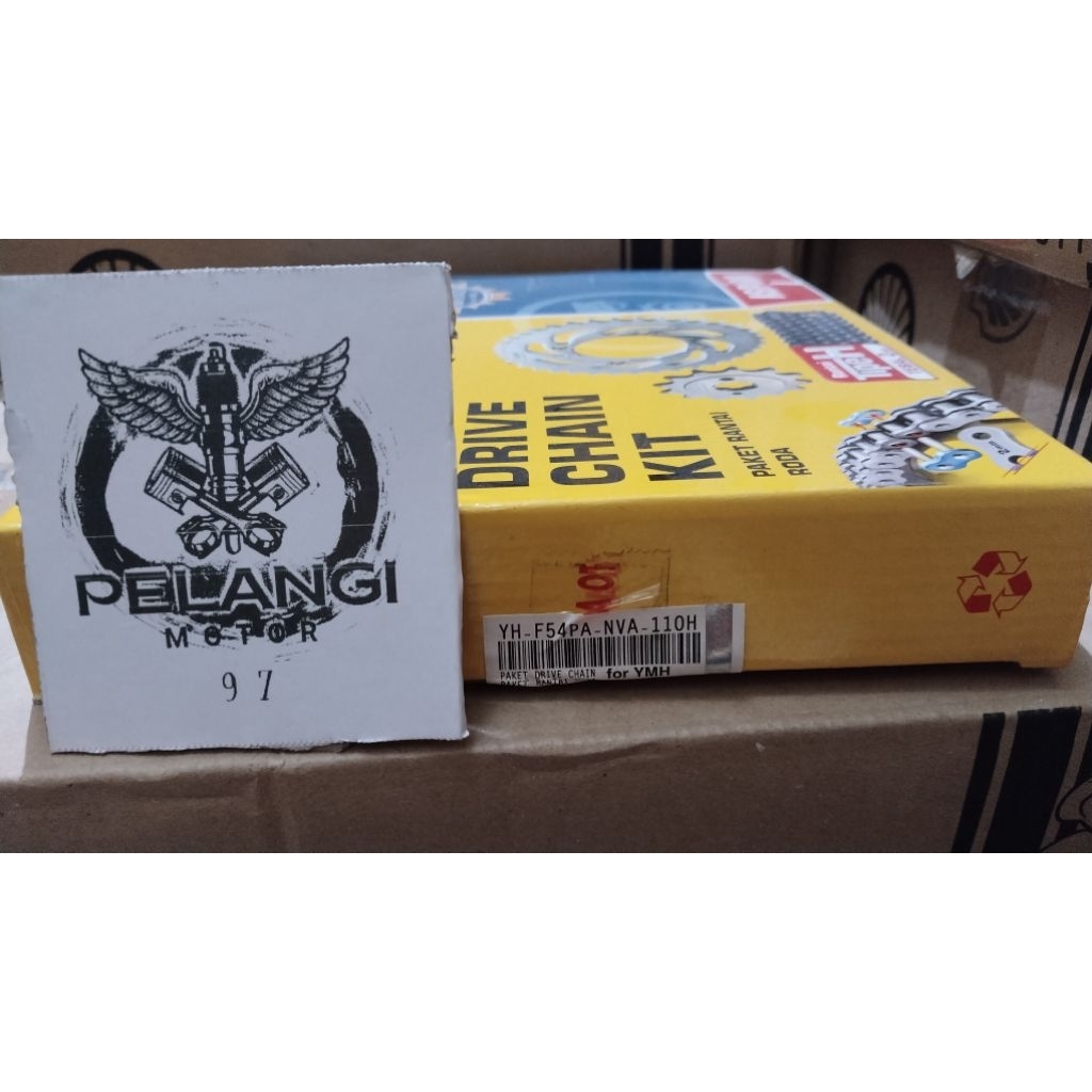 Gear set gir paket vixion new NVA 2015 - 2017 original aspira