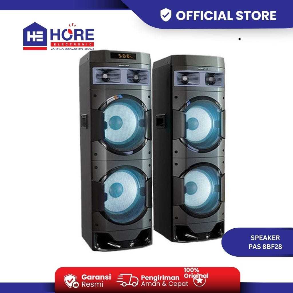 SPEAKER POLYTRON PAS 10DF22 / POLYTRON SPEAKER AKTIF BLUETOOTH PAS 10DF22