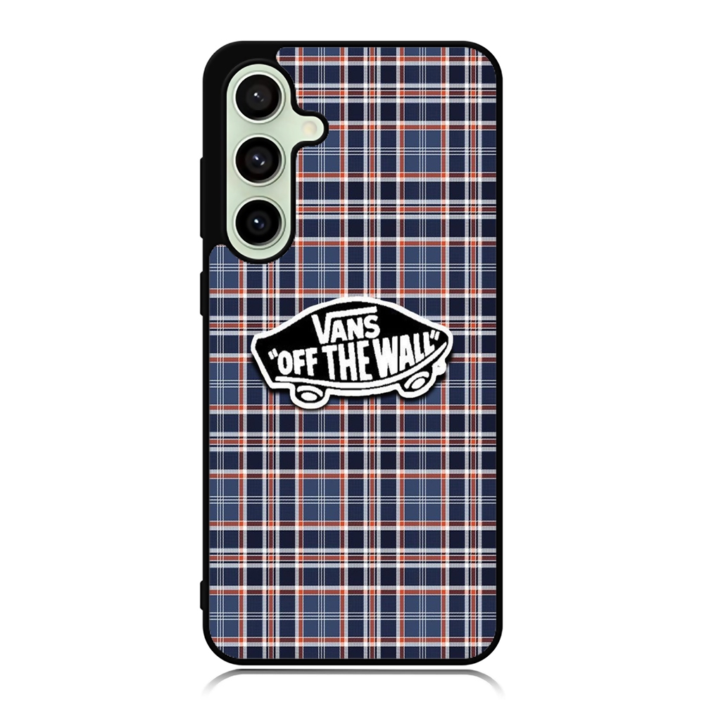 Case Casing Samsung A56 A55 A54 A53 A52 A51 A50 A36 A35 A34 A33 A26 A25 A24 A16 A15 A14 Blue Vans