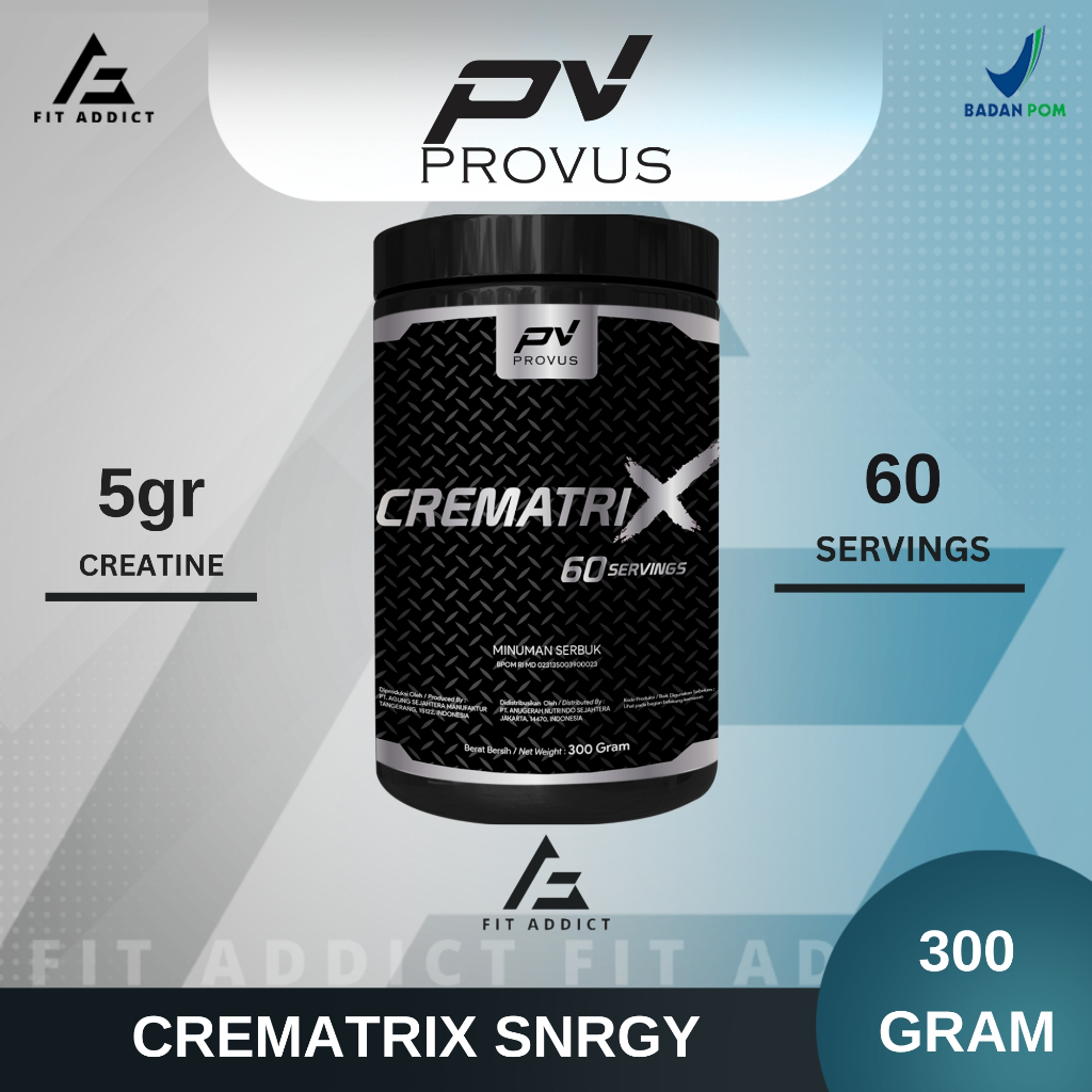 Provus Creatine Matrix 300gr 300 Gram 60 Serving Monohydrate & 120 Gram 120gr Creatine Monohydrate
