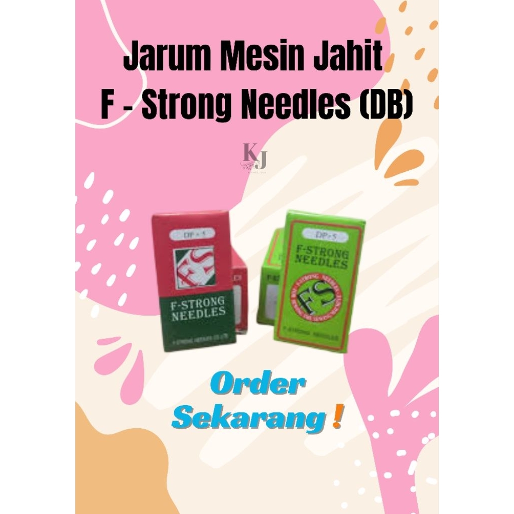 ( 1 Bungkus ) Jarum Jahit F-Strong Needles ( DB )