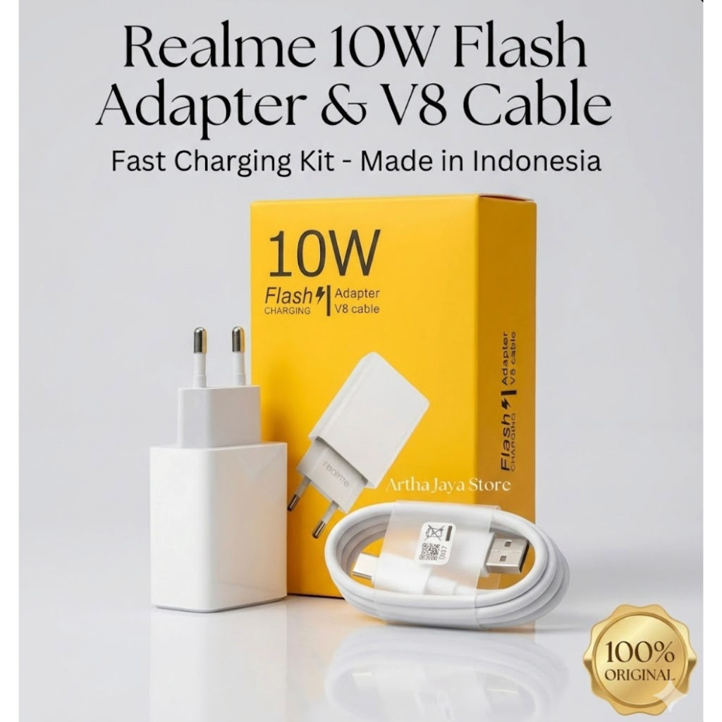 Charger Realme C1 C2 Realme C3 ORIGINAL 100% Micro USB