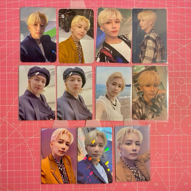 Jeonghan Attacca seventeen lucky draw op 1 2 3