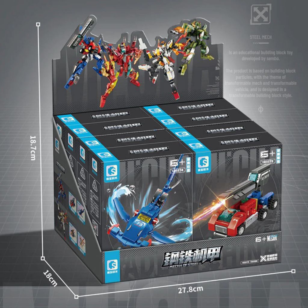 Sembo Block Mecha Of Steel DIY bisa jadi Robot