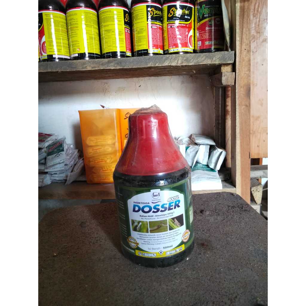 Dosser 400SL 500ml Pengendali Hama Penggerek Batang pada Padi / Ektisida Penggerek Batang Padi