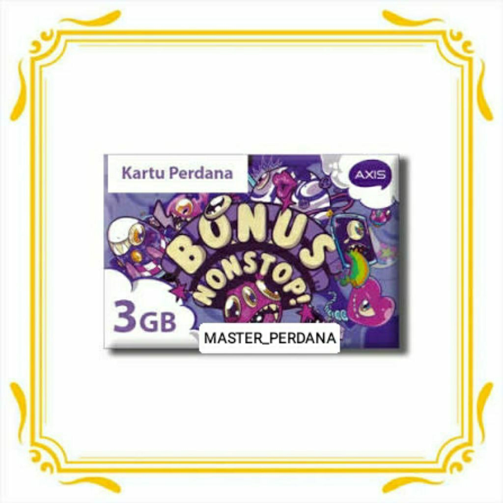 SP AXIS 3GB NASIONAL ISI 100pcs