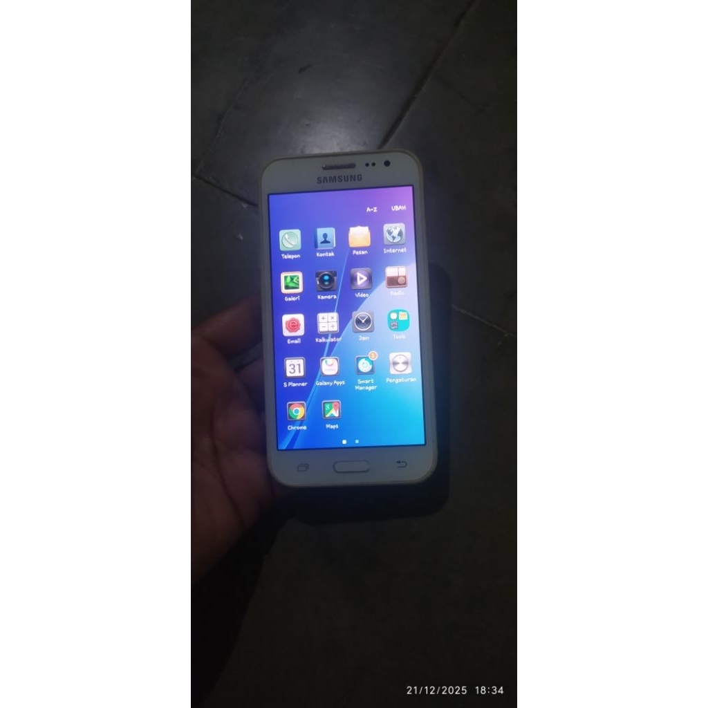 lcd j2 biasa original copotan, normal