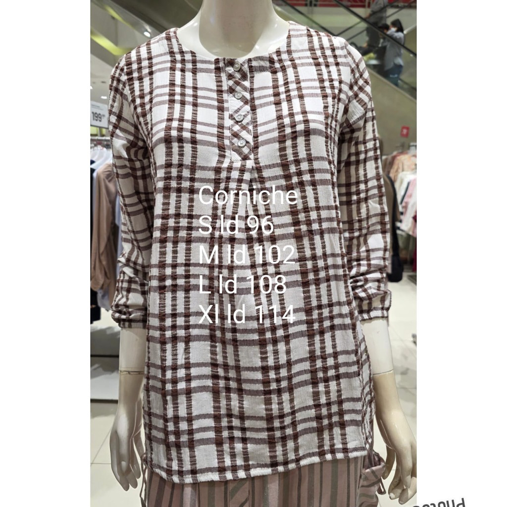 Kemeja wanita dewasa Corniche (S-XL)