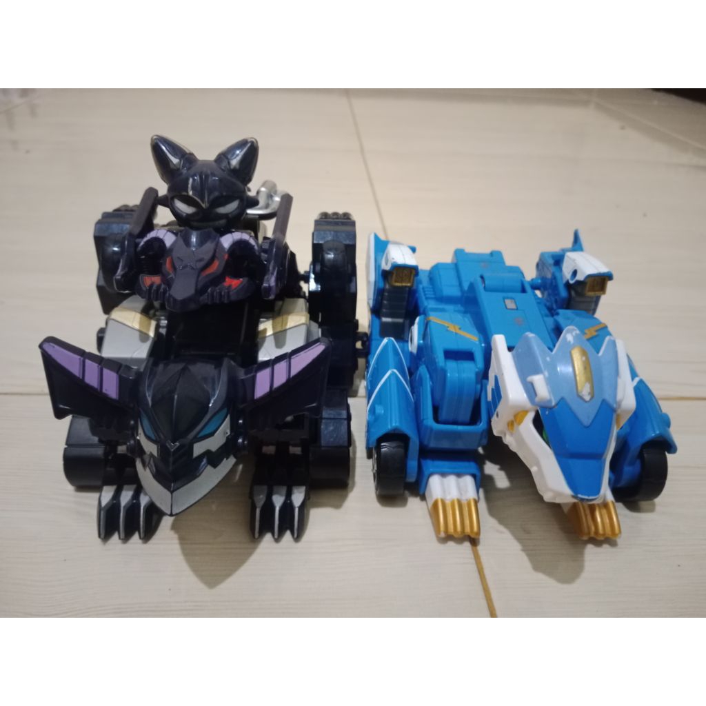 SET 2 ROBOT MONKART MEGAROID DANTE UKURAN BESAR original young toys [ SECOND ]