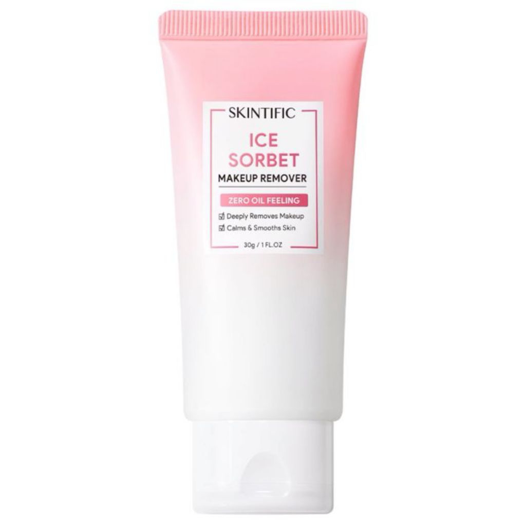 skintific ice sorbet make up remover zero oil feeling