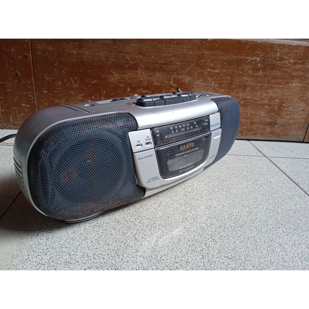 Mini Compo SANYO M-X220DF, Tape ngayun, Butuh service