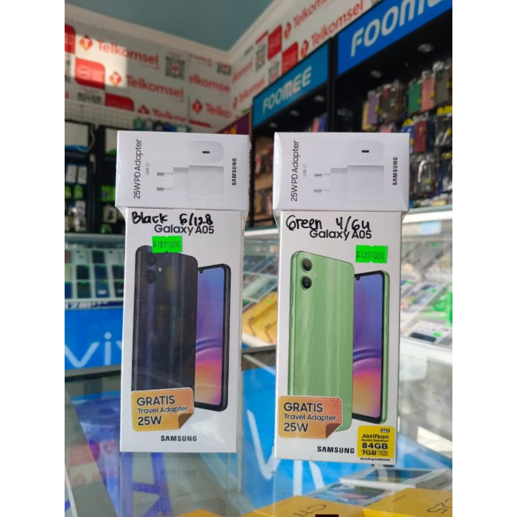 SAMSUNG A05 RAM 4/64GB || RAM 6/128GB
