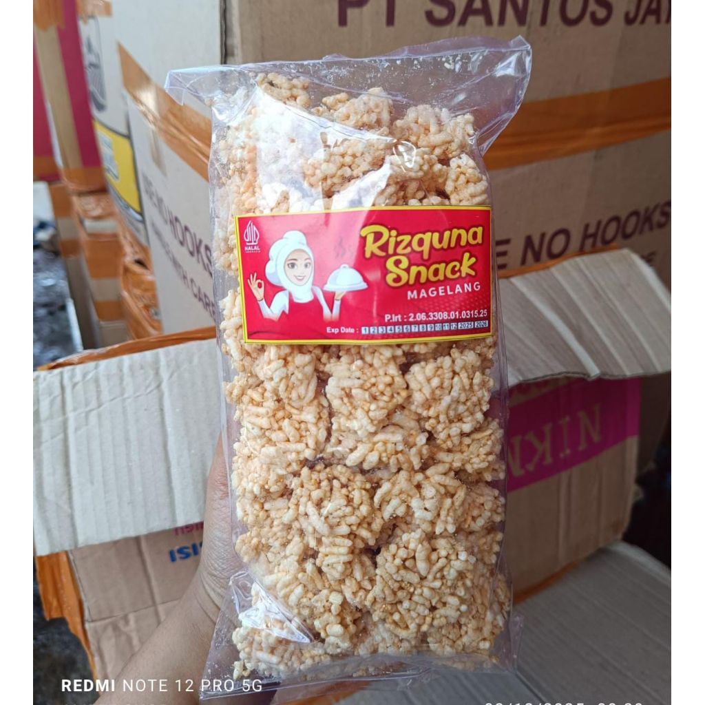 Rengginang Gurih Renyah Snack Rizquna