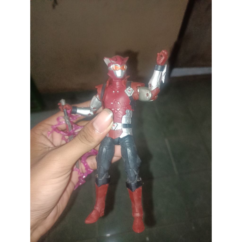 lighting Collection Cyber Villain Blaze Power Ranger Beast Morpher