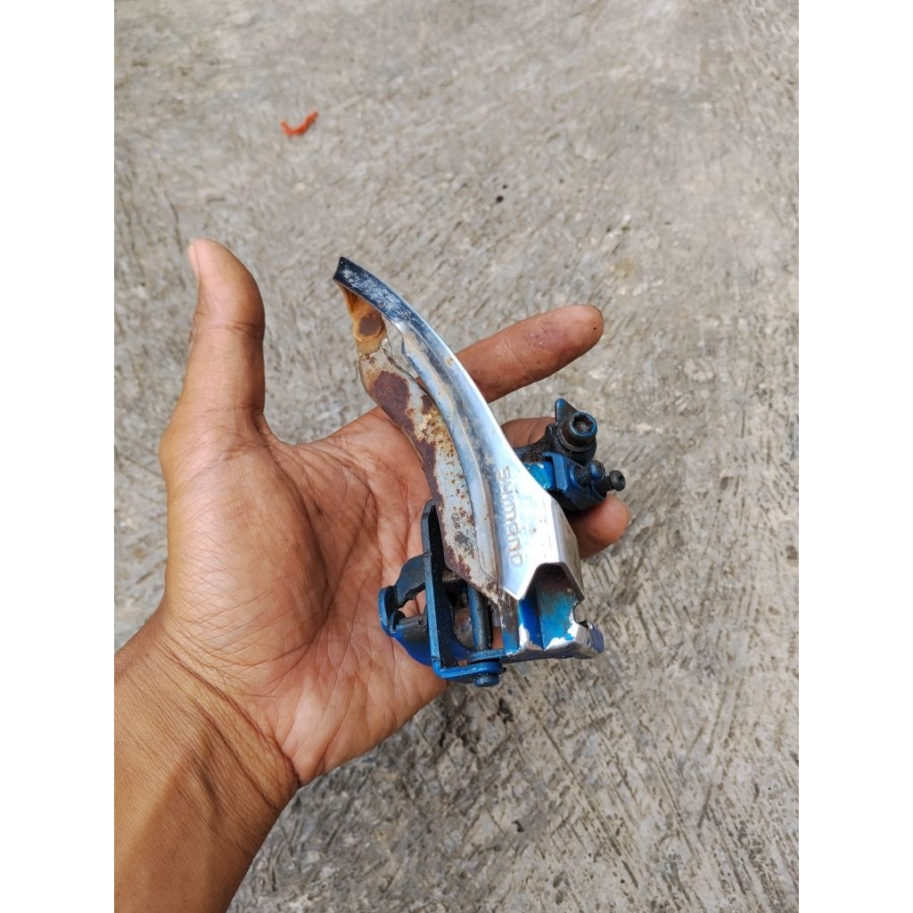 FD SHIMANO FD-TY22-GS SINGAPORE VIA ORIGINAL TARIKAN BAWAH CLAMP 28.6