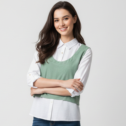 RILLEY - Kemeja Blouse Jolie Atasan Wanita