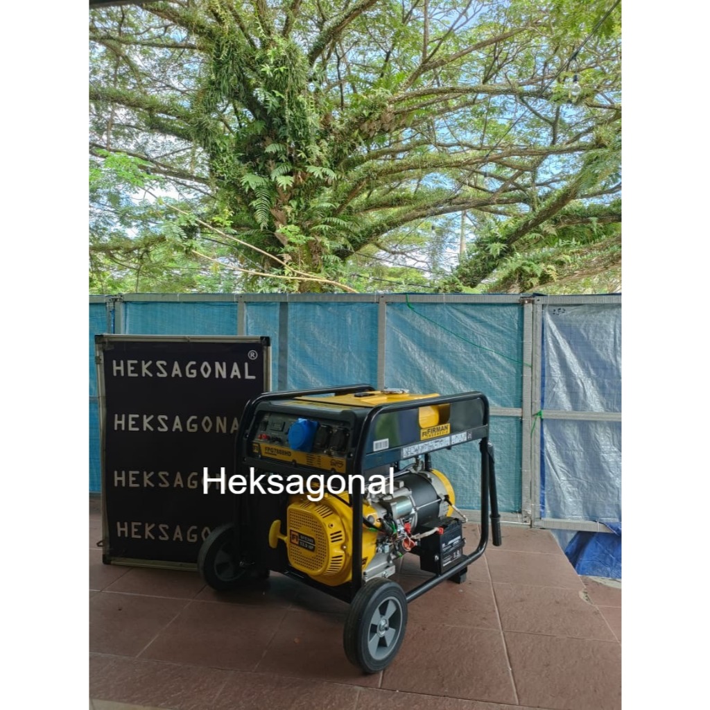 Mesin genset bensin 5000watt merk FIRMAN FDG 7888 HD Balikpapan