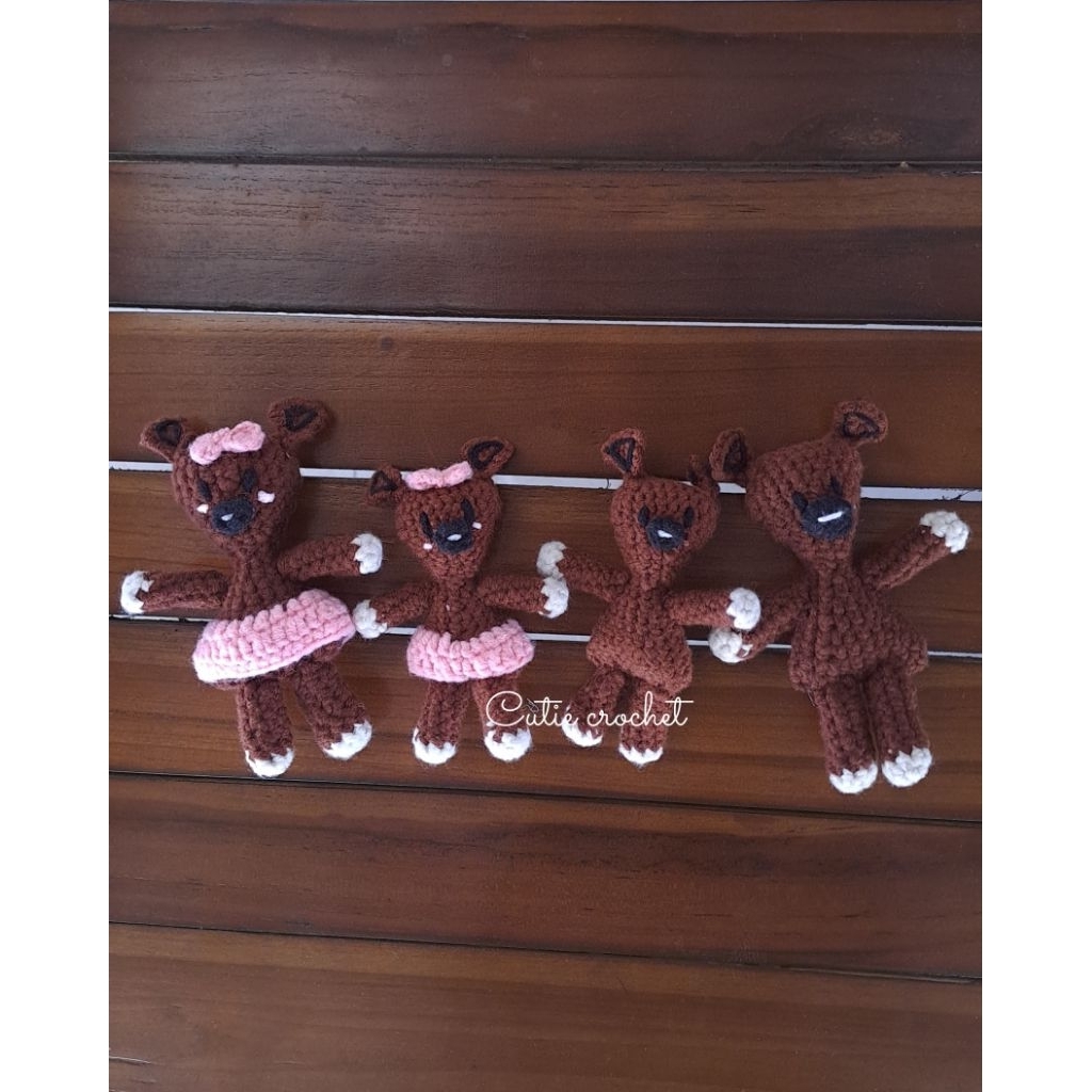 Mr bean & Mrs Lotties Teady Bear Crochet| Amigurumi|Gantungan Kunci crochet| Boneka gantungan kunci 