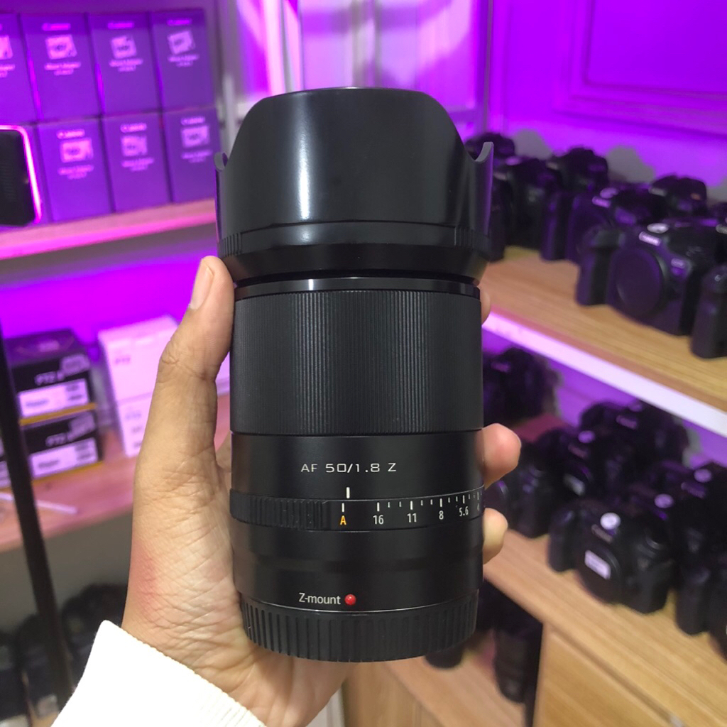 lensa 50mm f1.8 viltrox for nikon Z