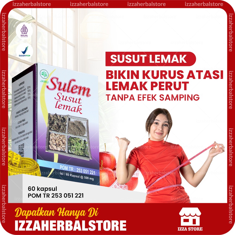 SUSUT LEMAK SULEM Obat Pelangsing Badan Dan Perut Buncit Wanita Dan Pria Ampuh Tanpa Olahraga BPOM