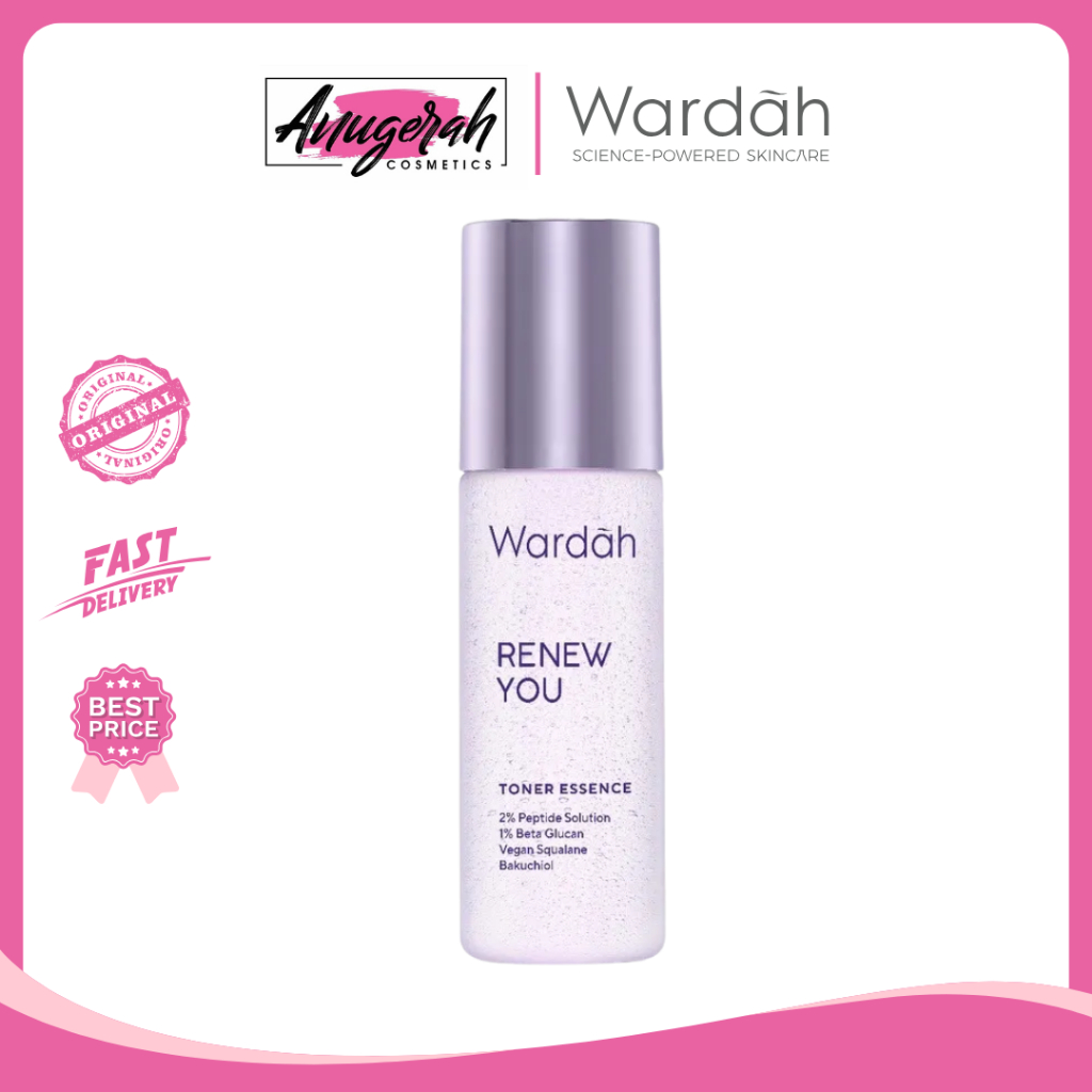 Wardah Renew You Toner Essence | Wardah Renew You Treatment Essence 100ml - 50ml