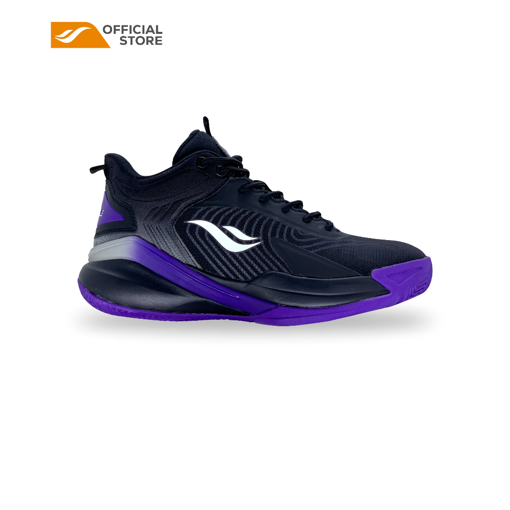 Desle Sepatu Basket O'neal Hitam Ungu