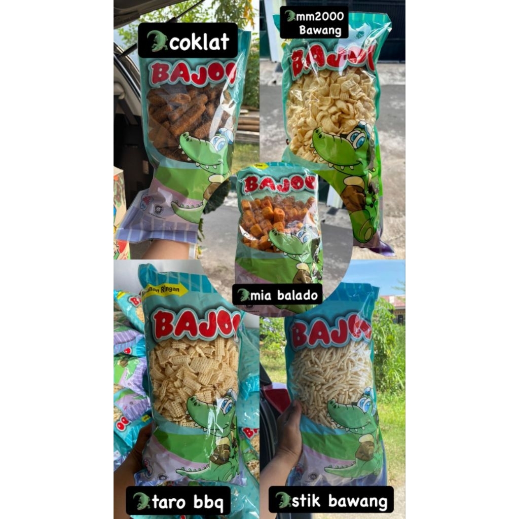 Snack bajoo/makanan ringan/CIKI/taro/tictic